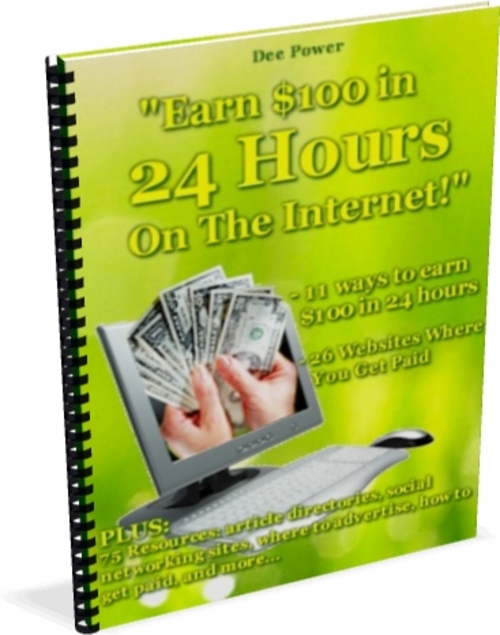 Product picture Earn $100 in 24 hours on the Internet